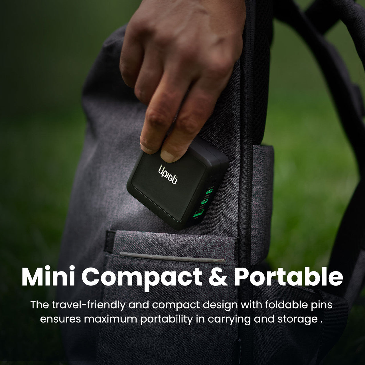 UPTab USB C 140W Laptop Charger, USB-C Fast Charger Compact, Dual USB C Ports GaN Tech, Type C PD 3.1 Wall Charger Adapter – Compatible with MacBook Pro, Lenovo, Dell XPS, iPhone 15 Plus/Pro Max, iPad